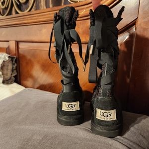 Gorgeous kids lace UGGS boots